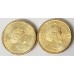 AUSTRALIA 2011-2021 . TWENTY 20 CENTS - TWO 2 DOLLARS COINS